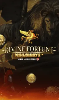 divine fortune megaways slot logo